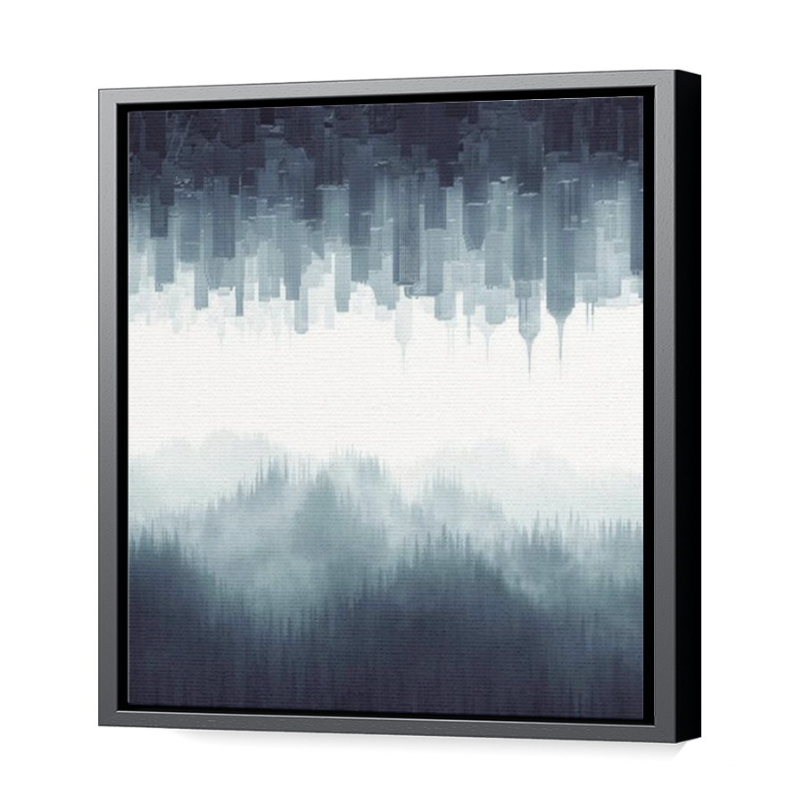 Thumbnail for Canvas - Black Floating Frame