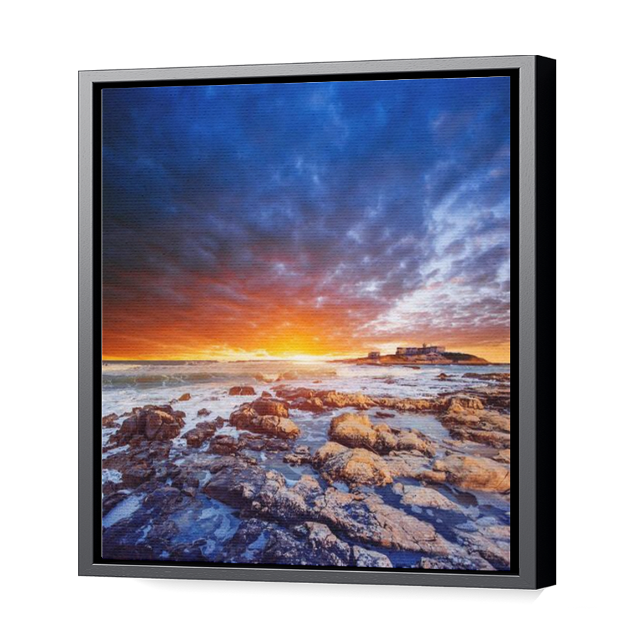 Thumbnail for Canvas - Black Floating Frame
