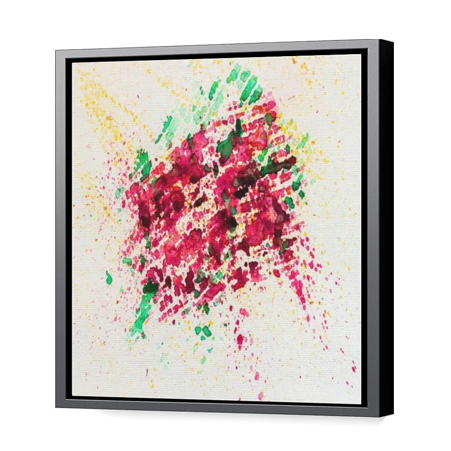 Thumbnail for Canvas - Black Floating Frame
