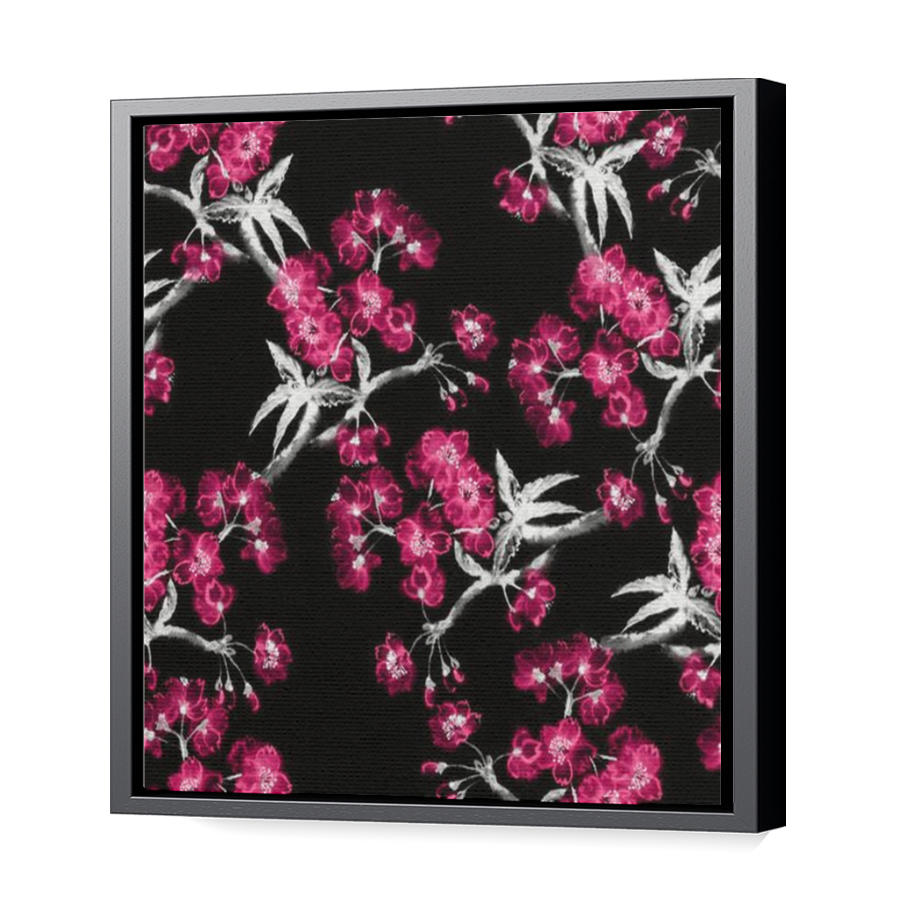 Thumbnail for Canvas - Black Floating Frame