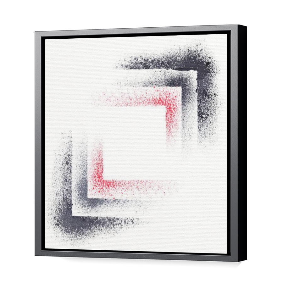 Thumbnail for Canvas - Black Floating Frame
