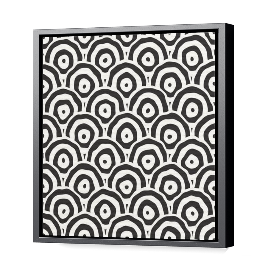 Thumbnail for Canvas - Black Floating Frame