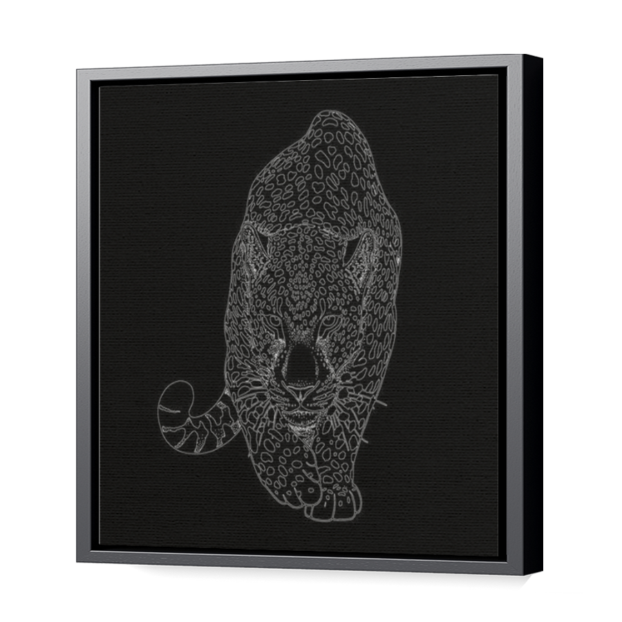 Thumbnail for Canvas - Black Floating Frame