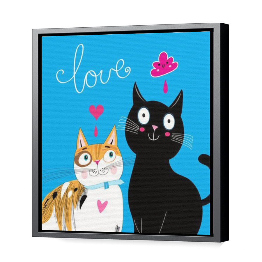 Thumbnail for Canvas - Black Floating Frame