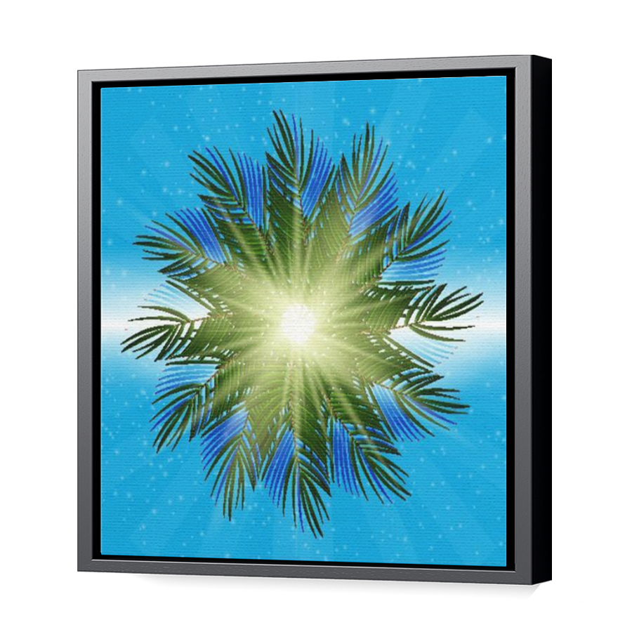 Thumbnail for Canvas - Black Floating Frame