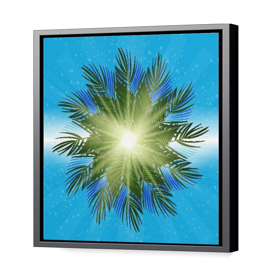 Thumbnail for Canvas - Black Floating Frame