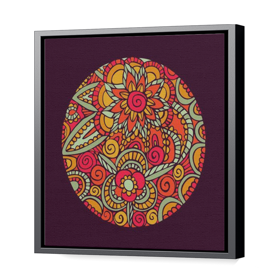 Thumbnail for Canvas - Black Floating Frame