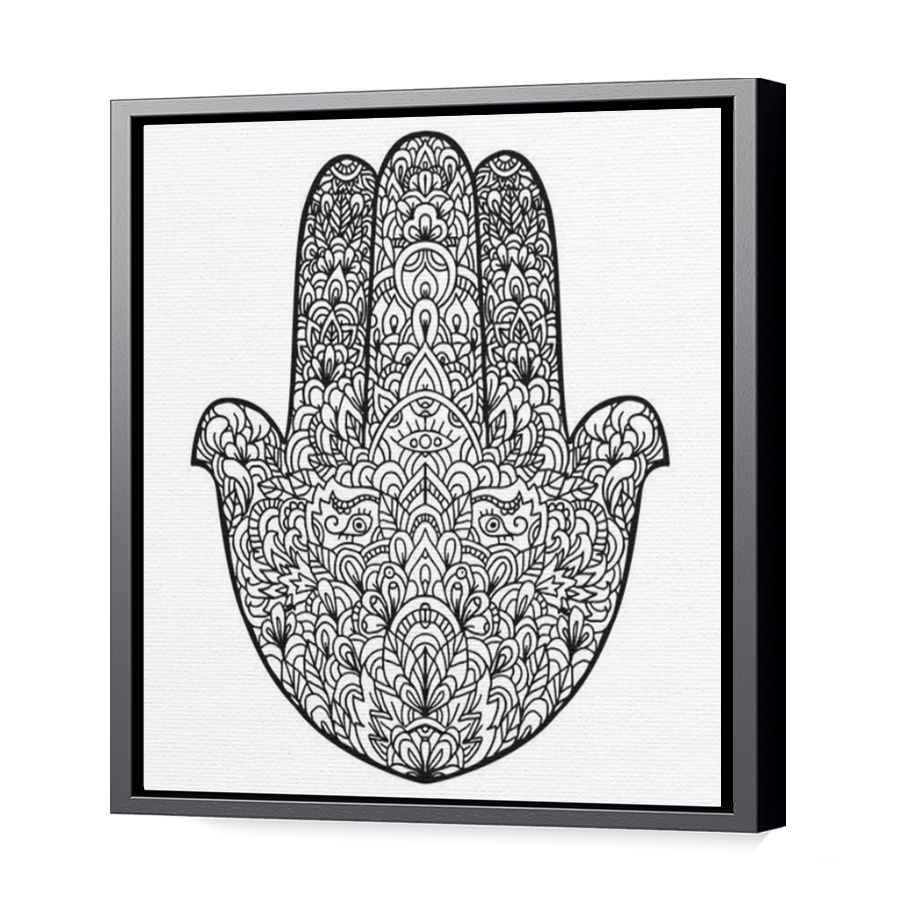 Thumbnail for Canvas - Black Floating Frame