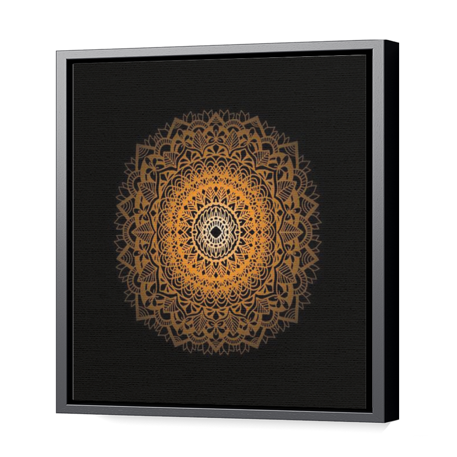 Thumbnail for Canvas - Black Floating Frame
