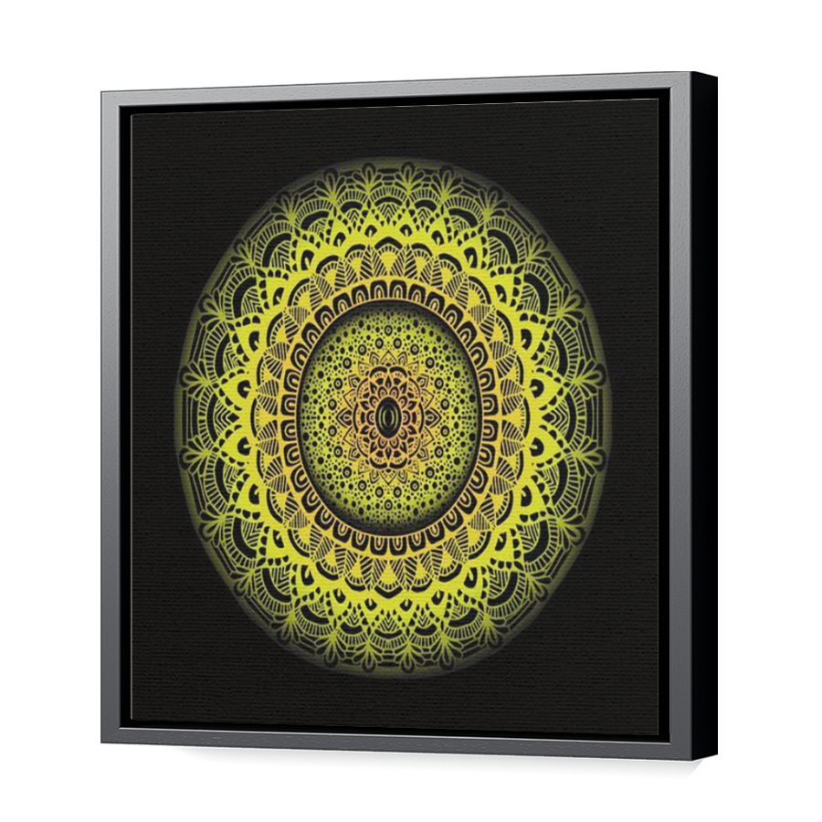 Thumbnail for Canvas - Black Floating Frame