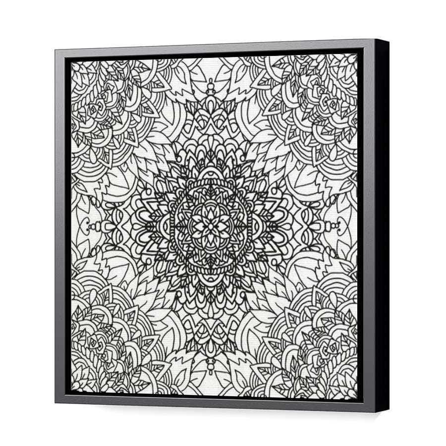 Thumbnail for Canvas - Black Floating Frame
