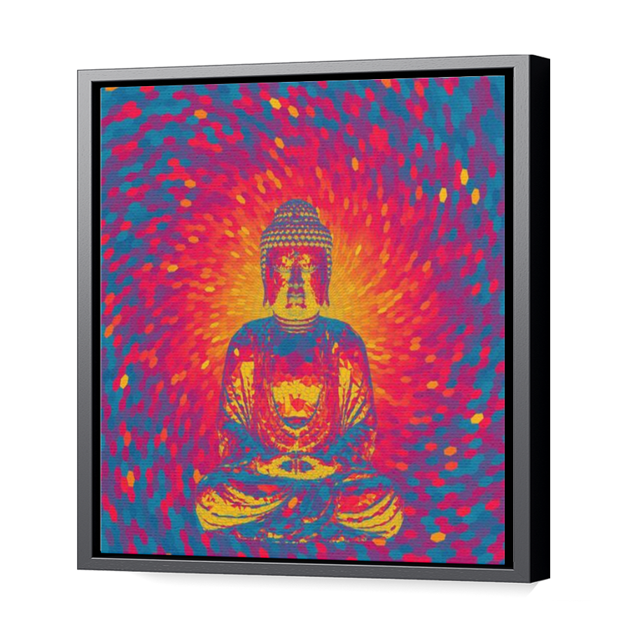 Thumbnail for Canvas - Black Floating Frame