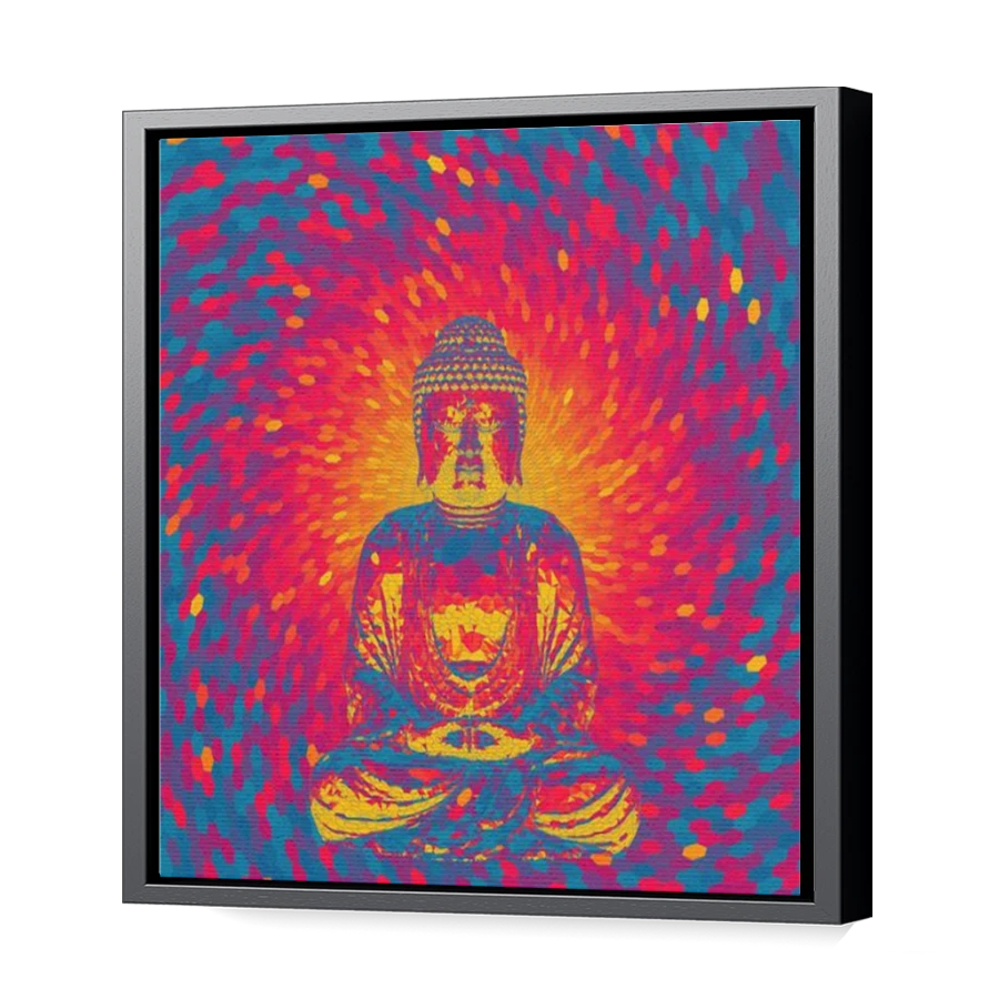 Thumbnail for Canvas - Black Floating Frame