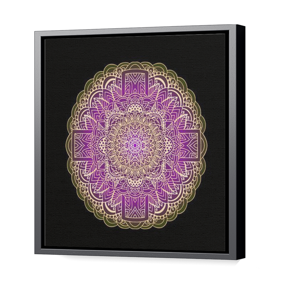 Thumbnail for Canvas - Black Floating Frame