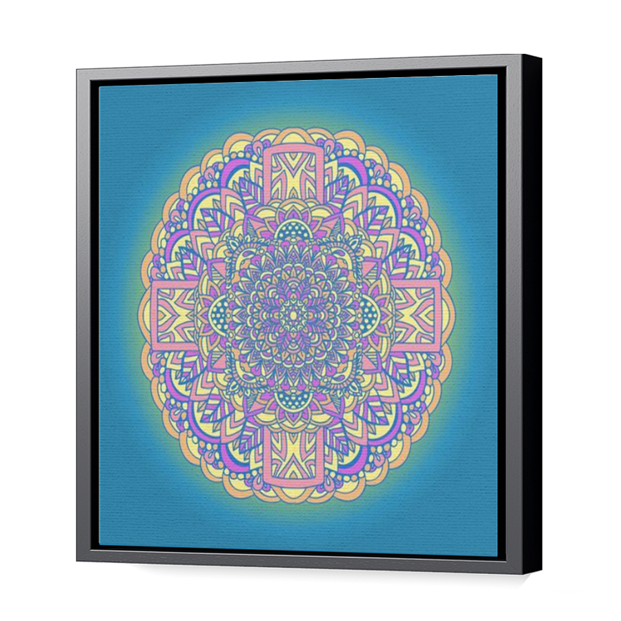 Thumbnail for Canvas - Black Floating Frame