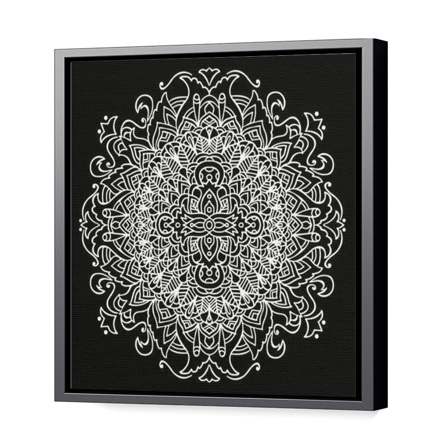 Thumbnail for Canvas - Black Floating Frame