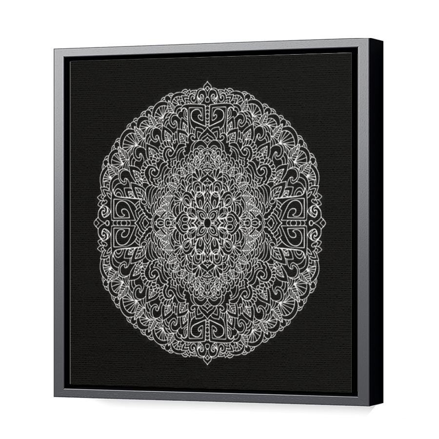 Thumbnail for Canvas - Black Floating Frame
