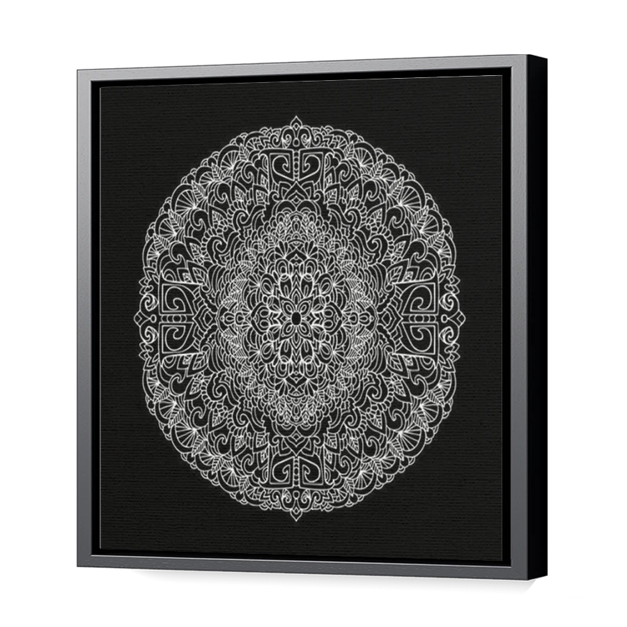 Thumbnail for Canvas - Black Floating Frame