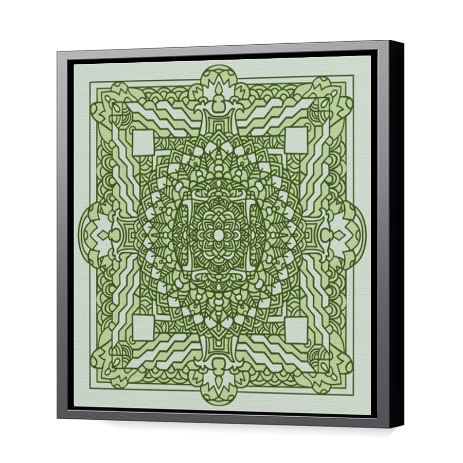 Thumbnail for Canvas - Black Floating Frame