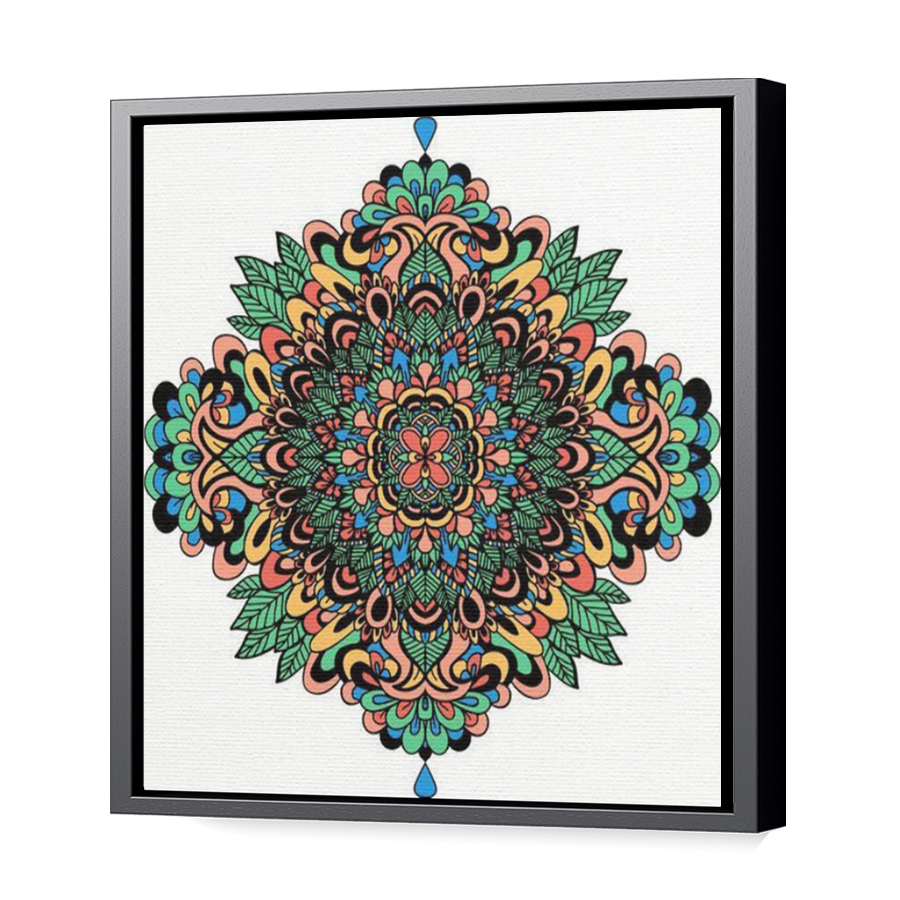 Thumbnail for Canvas - Black Floating Frame