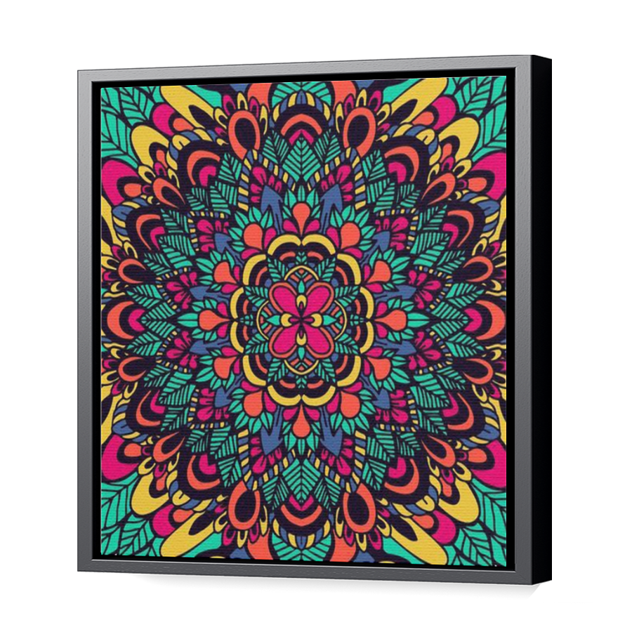 Thumbnail for Canvas - Black Floating Frame