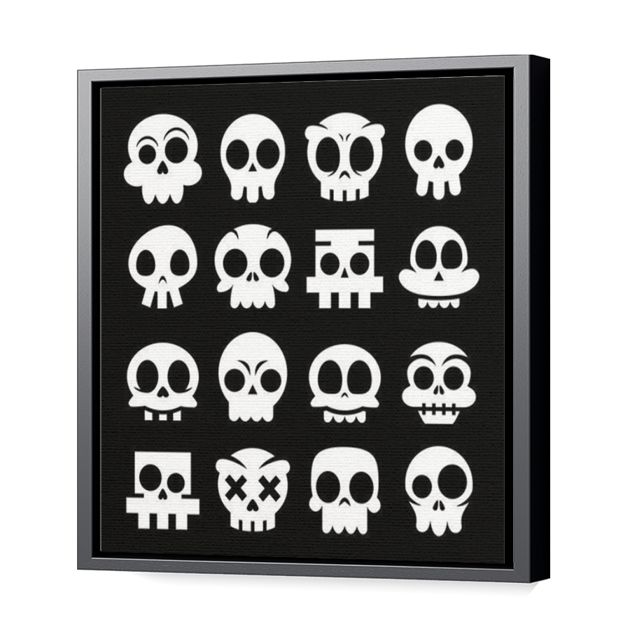 Thumbnail for Canvas - Black Floating Frame