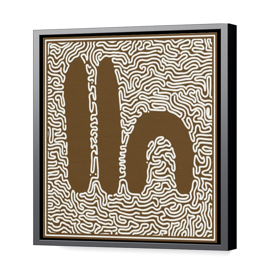 Thumbnail for Canvas - Black Floating Frame