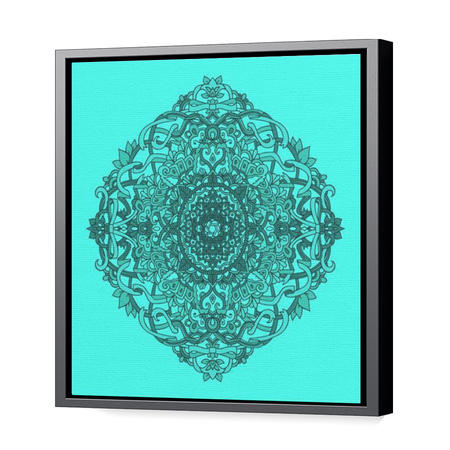 Thumbnail for Canvas - Black Floating Frame