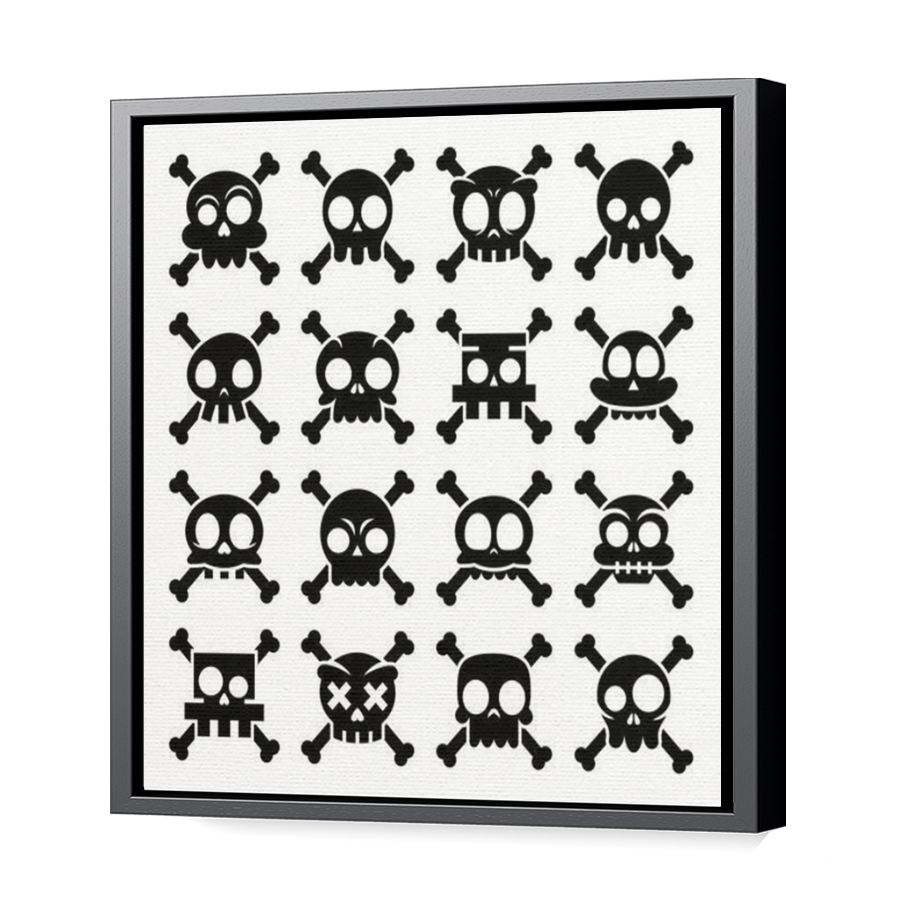 Thumbnail for Canvas - Black Floating Frame