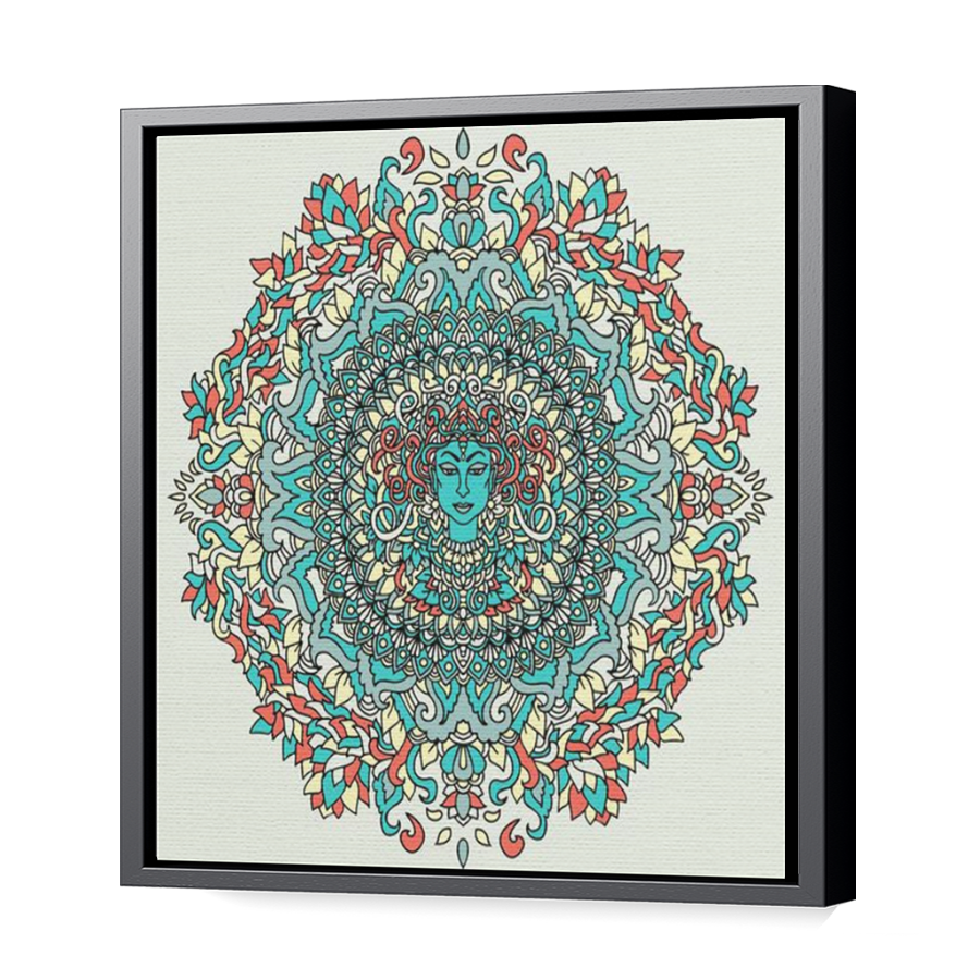 Thumbnail for Canvas - Black Floating Frame