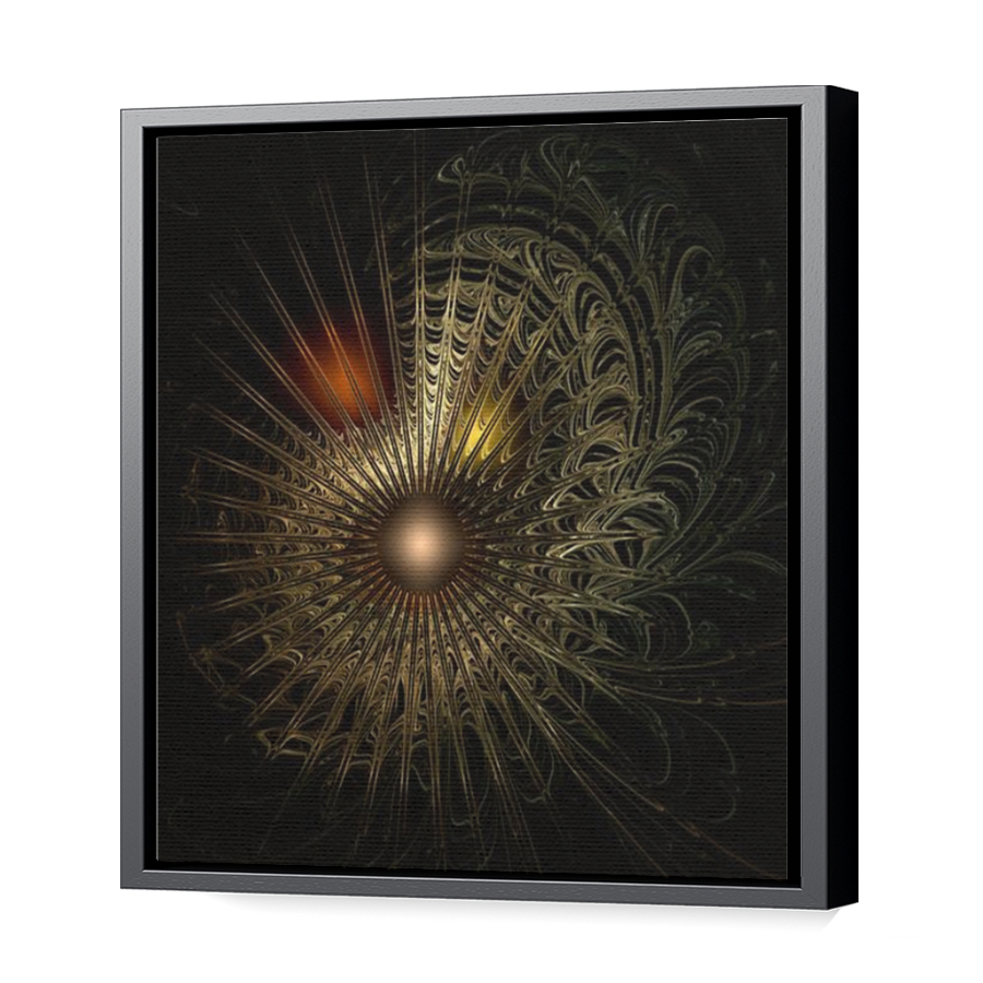 Thumbnail for Canvas - Black Floating Frame