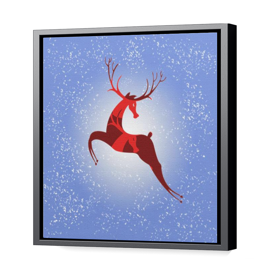 Thumbnail for Canvas - Black Floating Frame
