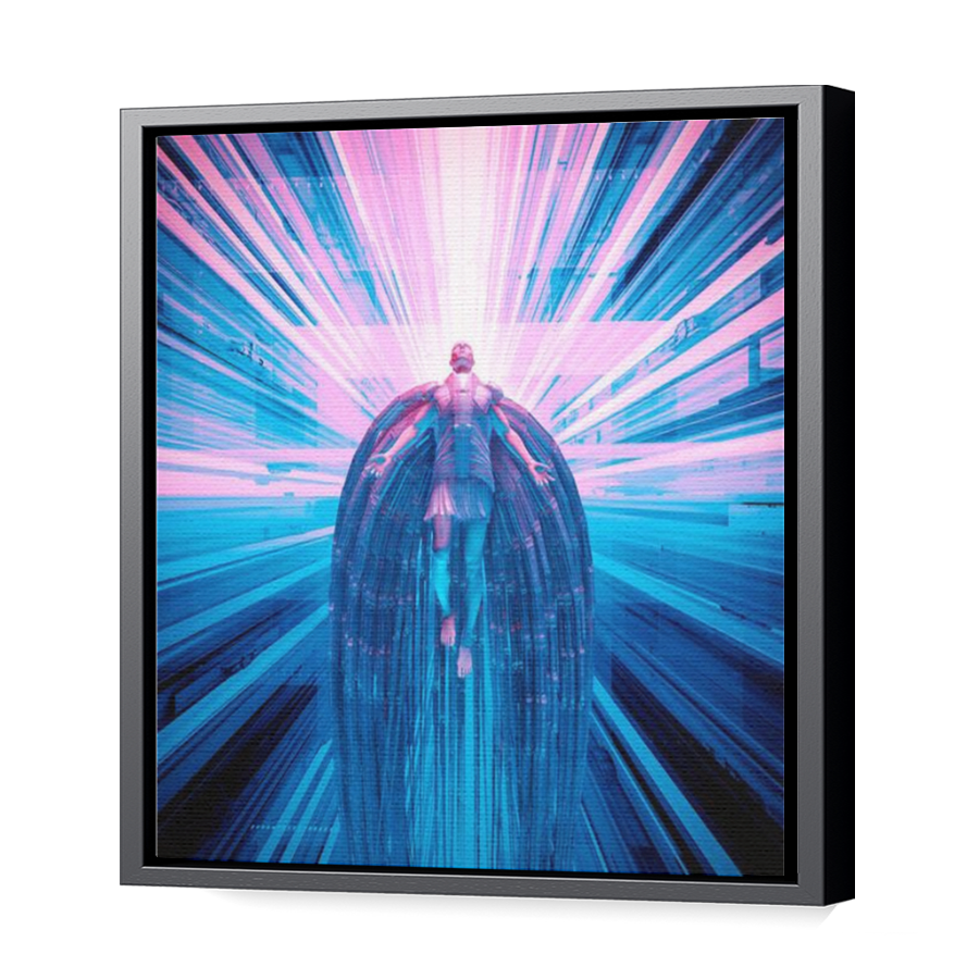 Thumbnail for Canvas - Black Floating Frame