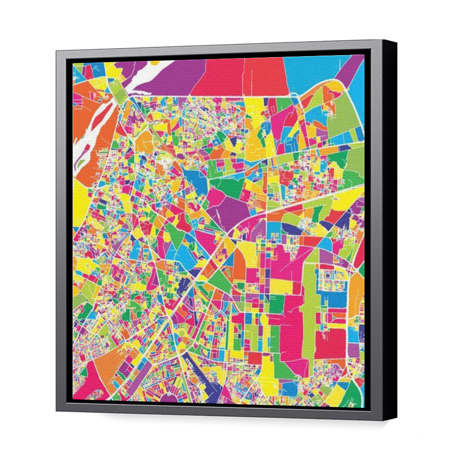 Thumbnail for Canvas - Black Floating Frame