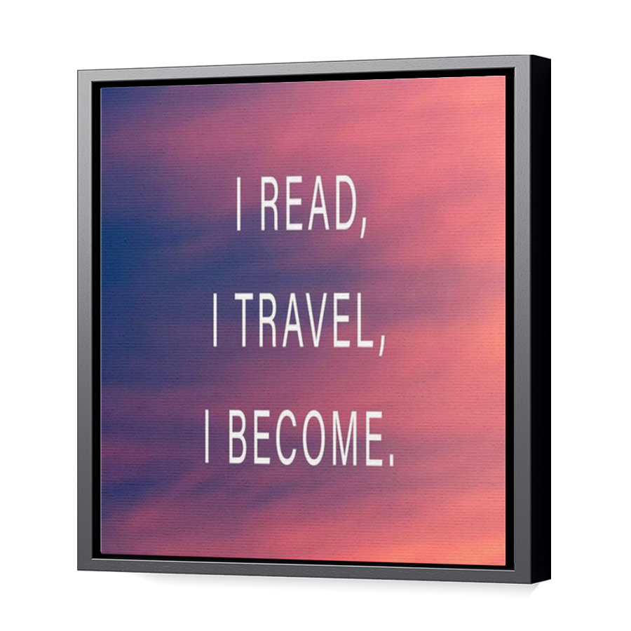Thumbnail for Canvas - Black Floating Frame