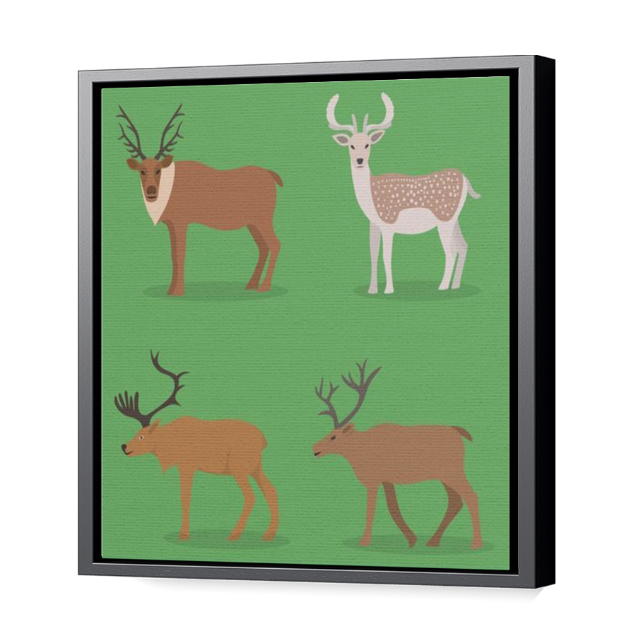 Thumbnail for Canvas - Black Floating Frame