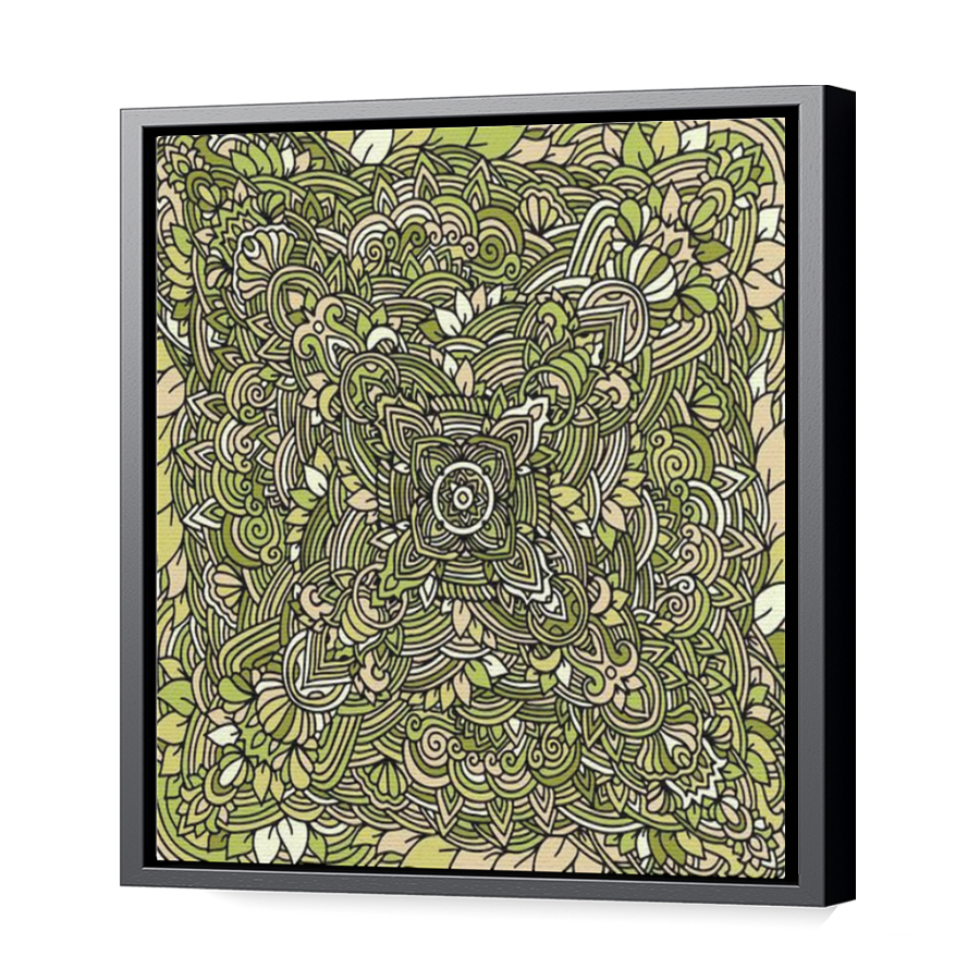 Thumbnail for Canvas - Black Floating Frame
