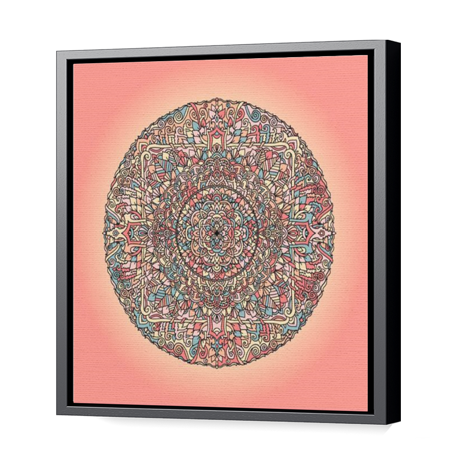 Thumbnail for Canvas - Black Floating Frame