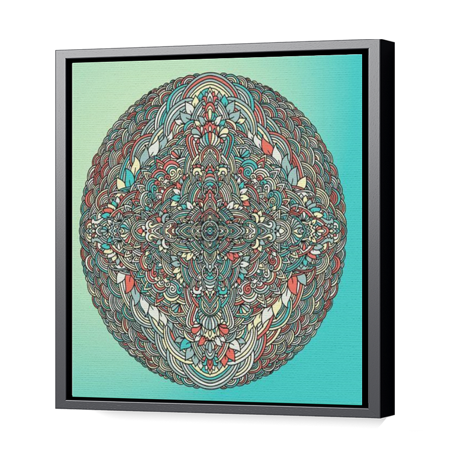 Thumbnail for Canvas - Black Floating Frame