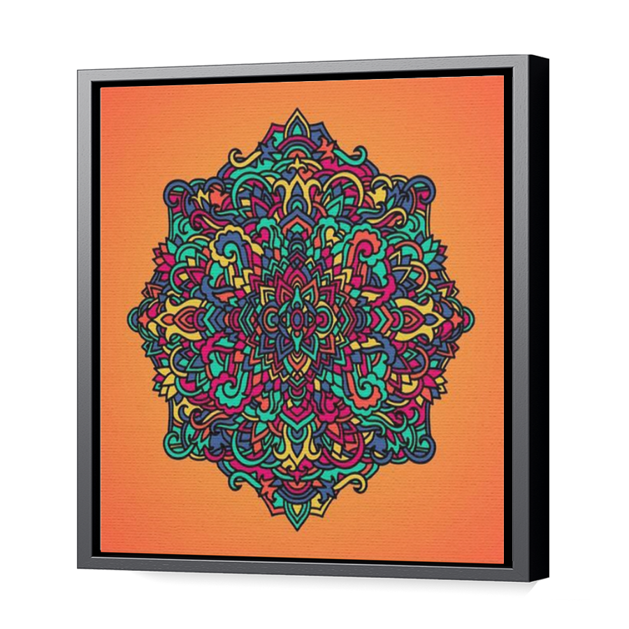 Thumbnail for Canvas - Black Floating Frame