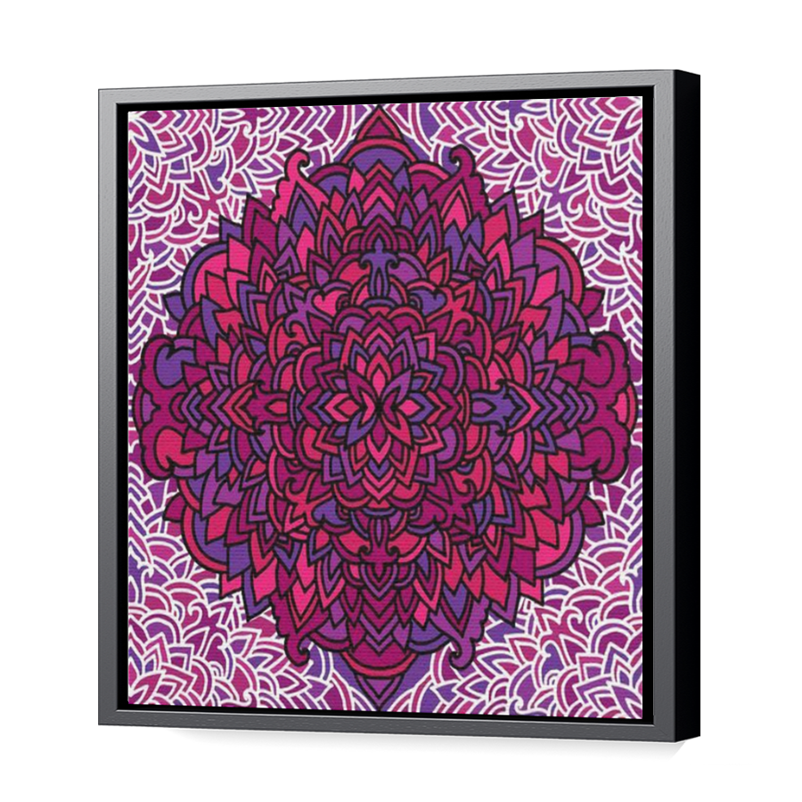Thumbnail for Canvas - Black Floating Frame