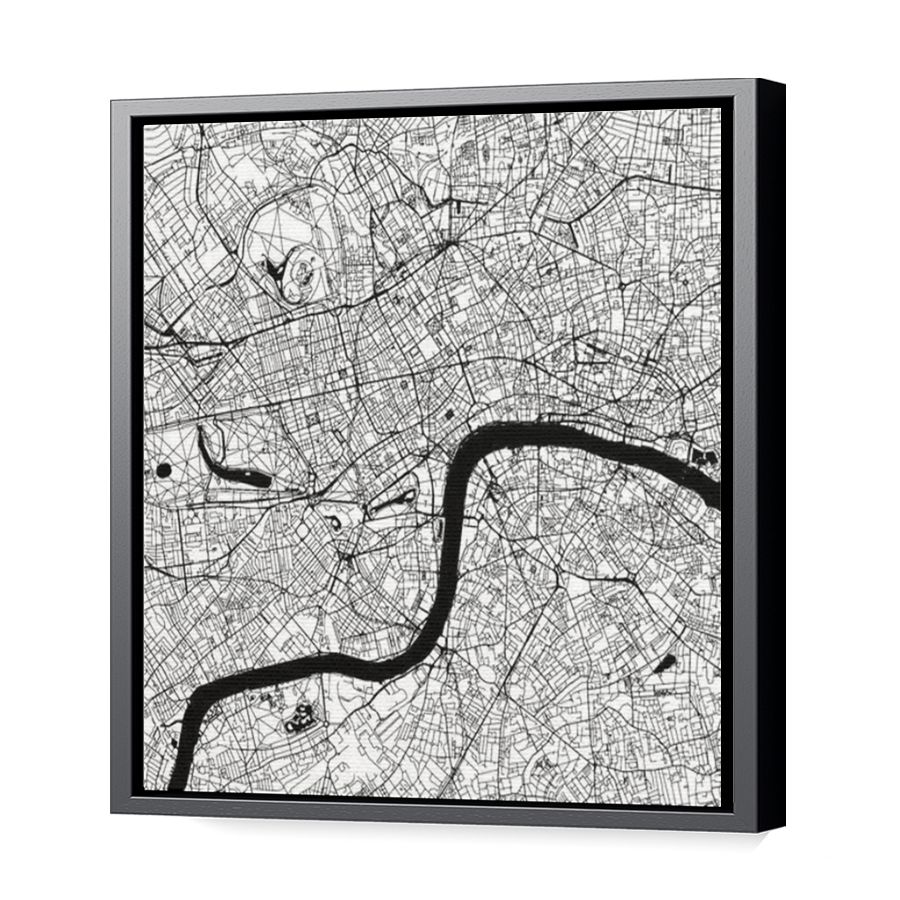 Thumbnail for Canvas - Black Floating Frame