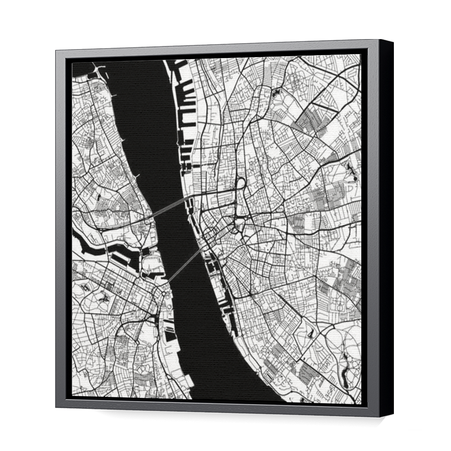 Thumbnail for Canvas - Black Floating Frame