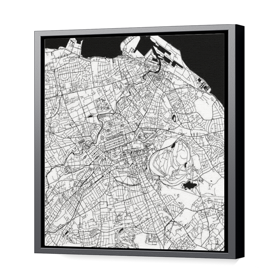 Thumbnail for Canvas - Black Floating Frame