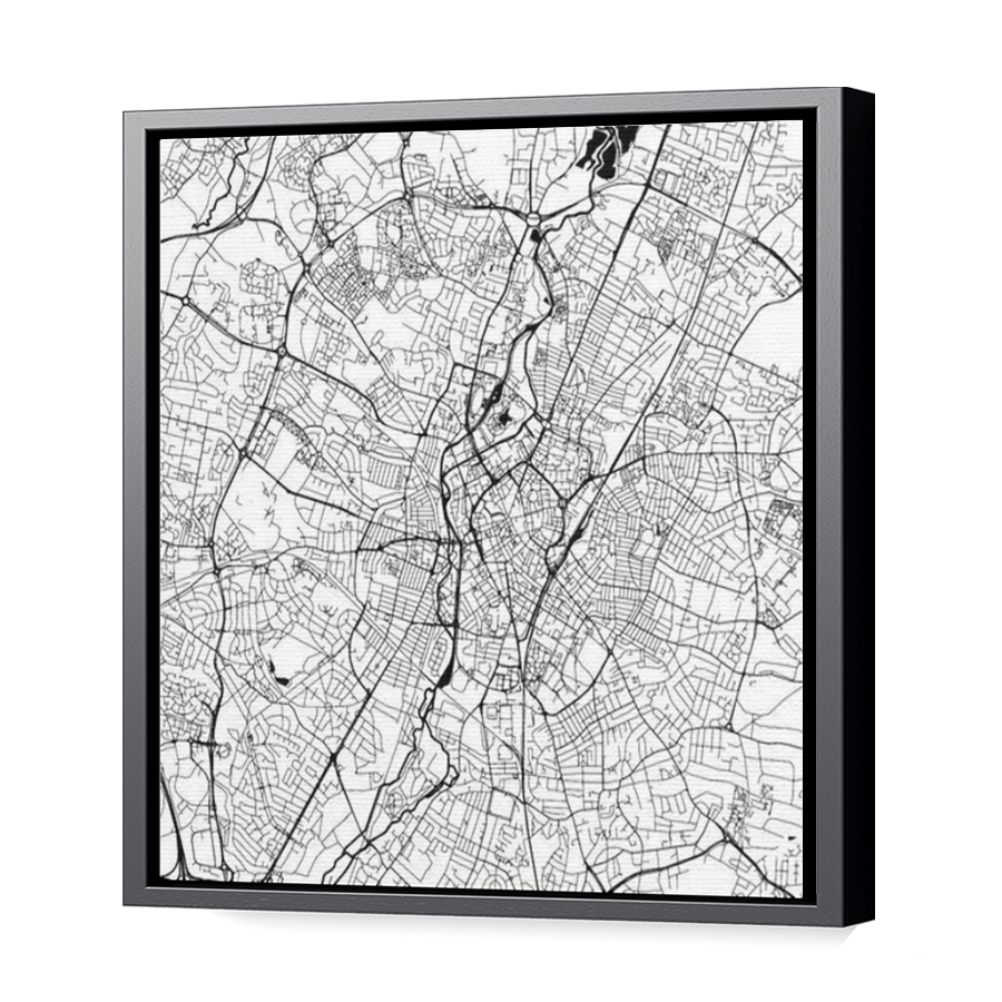Thumbnail for Canvas - Black Floating Frame