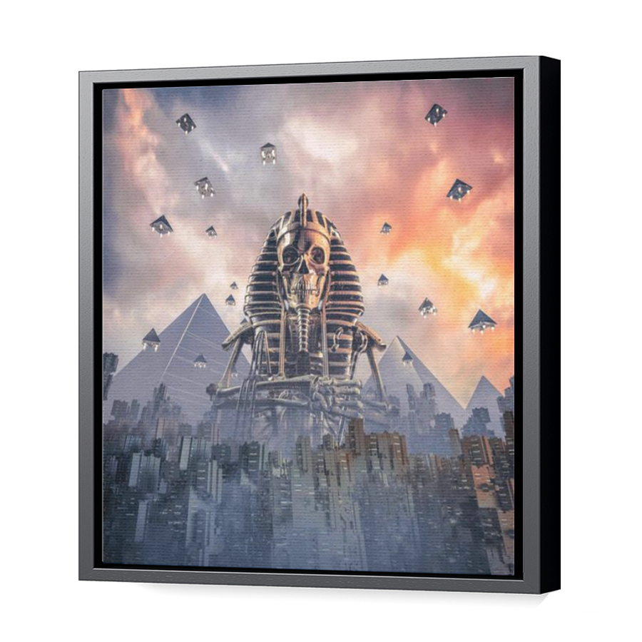 Thumbnail for Canvas - Black Floating Frame