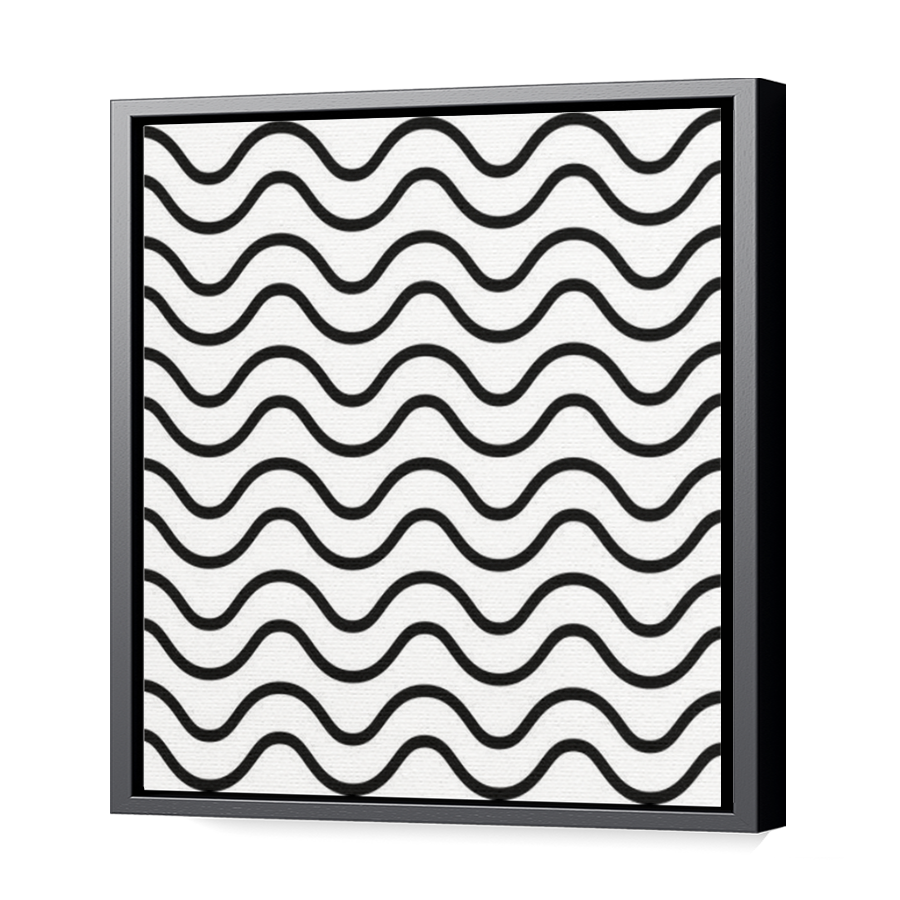 Thumbnail for Canvas - Black Floating Frame