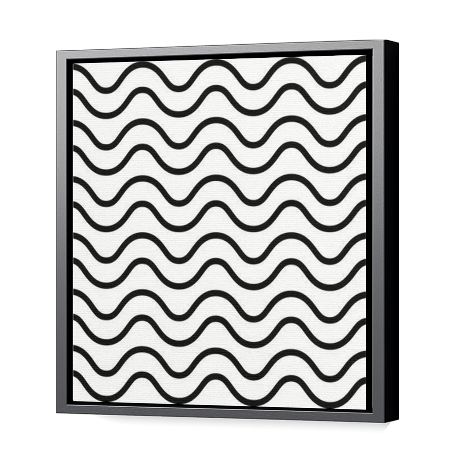 Thumbnail for Canvas - Black Floating Frame