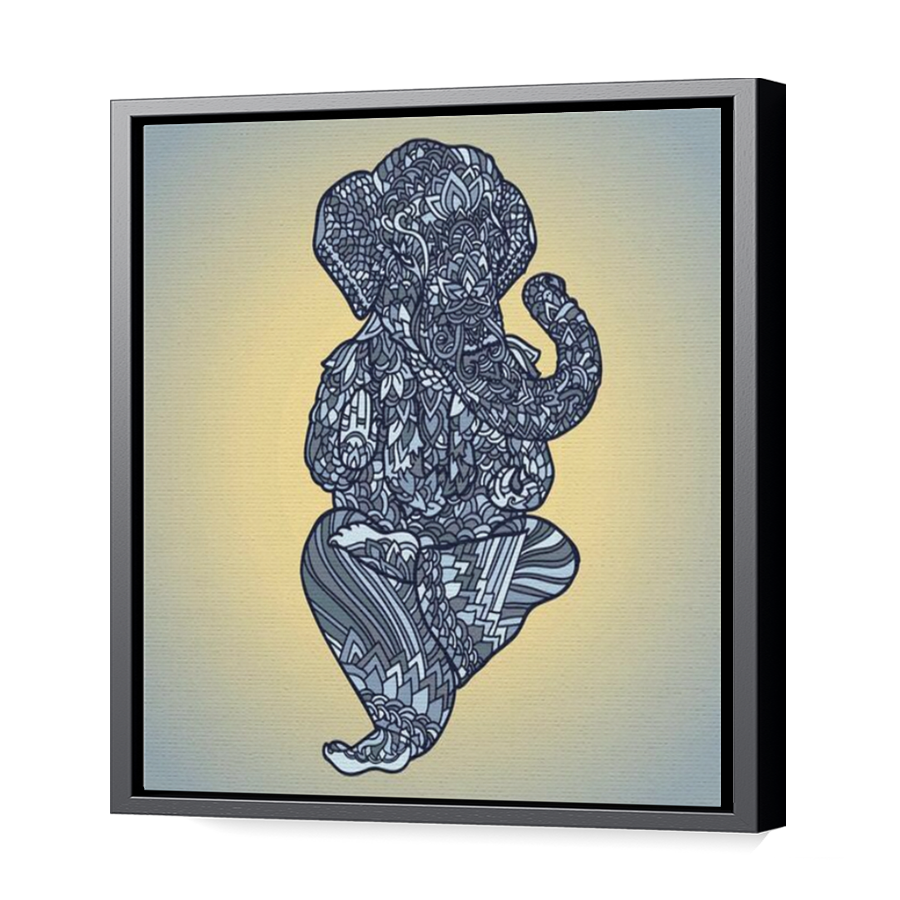 Thumbnail for Canvas - Black Floating Frame
