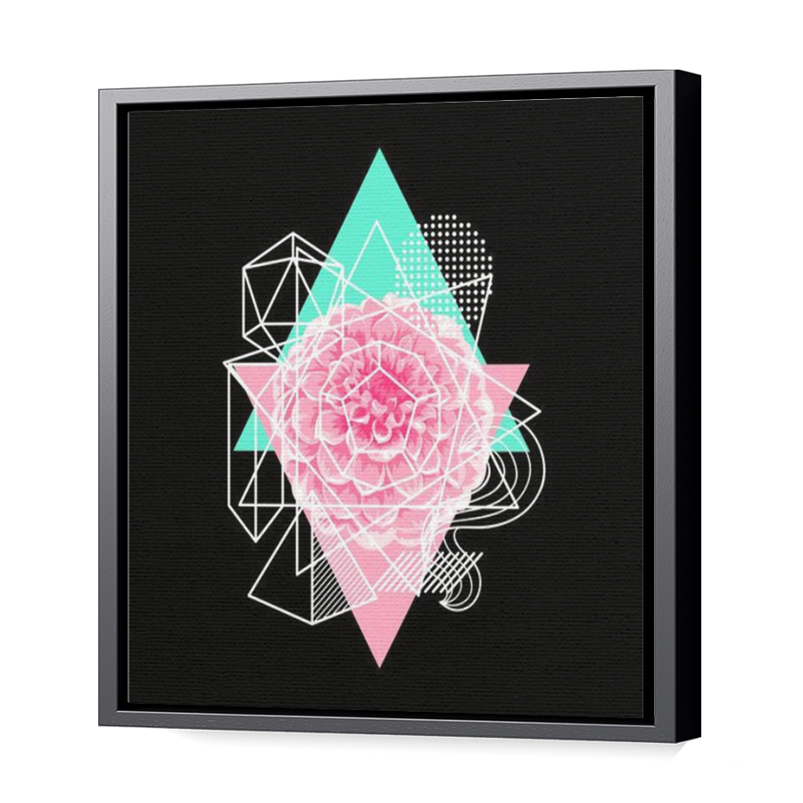 Thumbnail for Canvas - Black Floating Frame